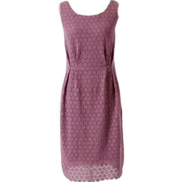 ANTHROPOLOGIE MAEVE PURPLE CROCHET LACE DRESS - Picture 1 of 6